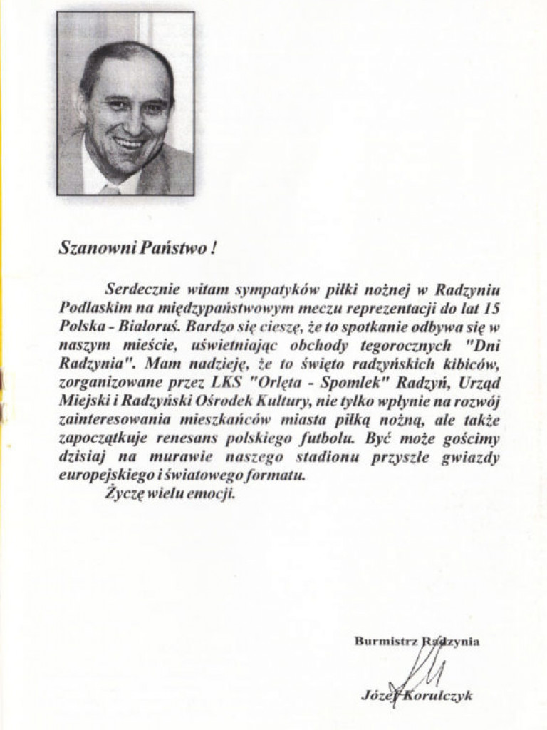 Historia Orląt na zdjęciach, cz. XVIII