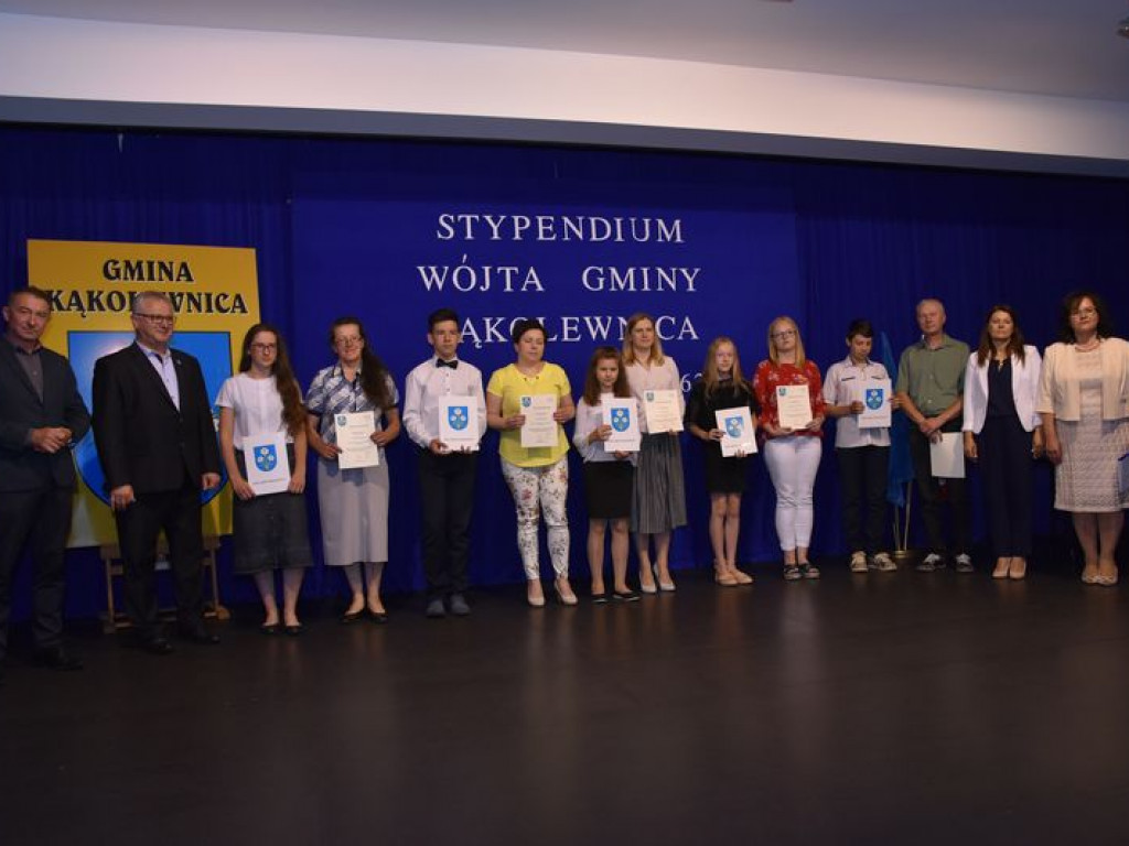 Stypendia Wójta Gminy Kąkolewnica