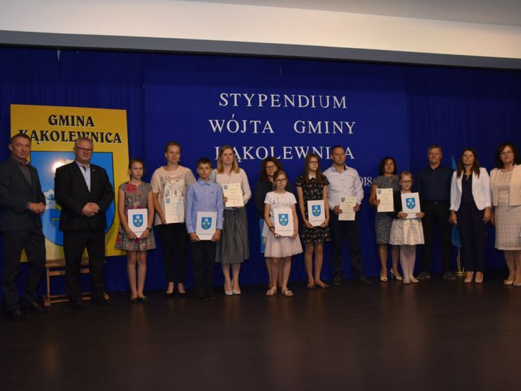 Stypendia Wójta Gminy Kąkolewnica