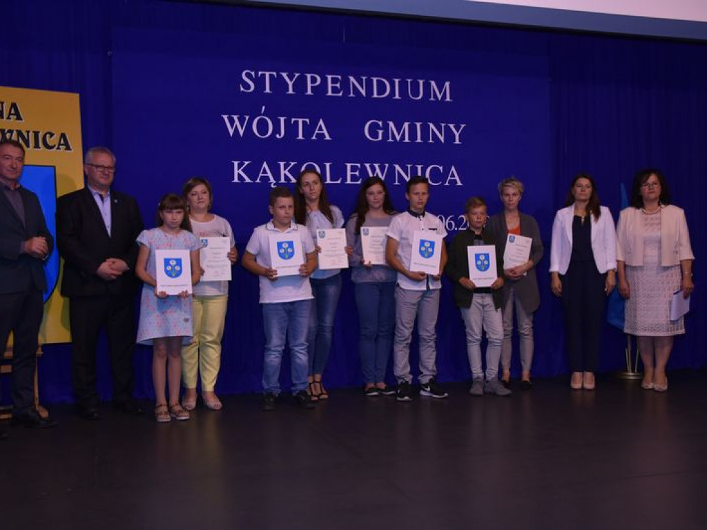 Stypendia Wójta Gminy Kąkolewnica