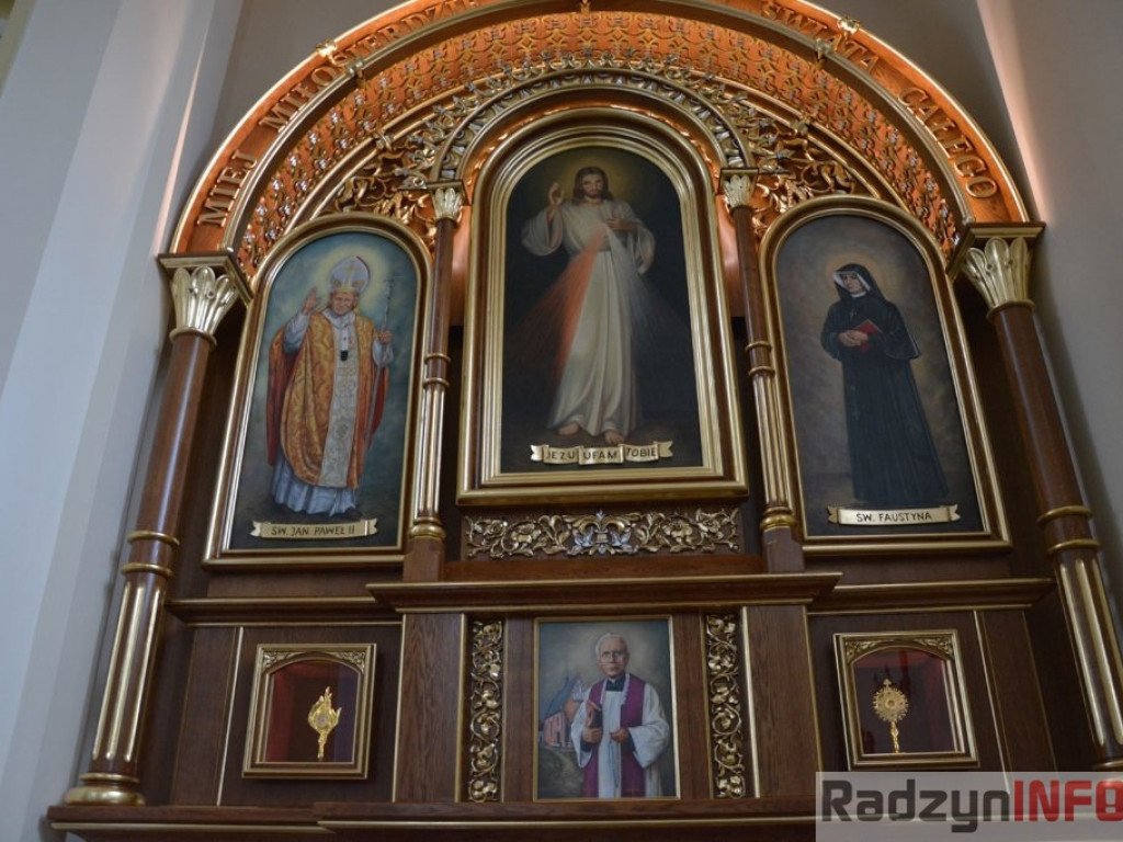 Ołtarz Miłosierdzia Bożego w kościele Św. Anny