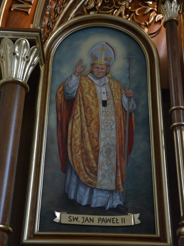 Ołtarz Miłosierdzia Bożego w kościele Św. Anny