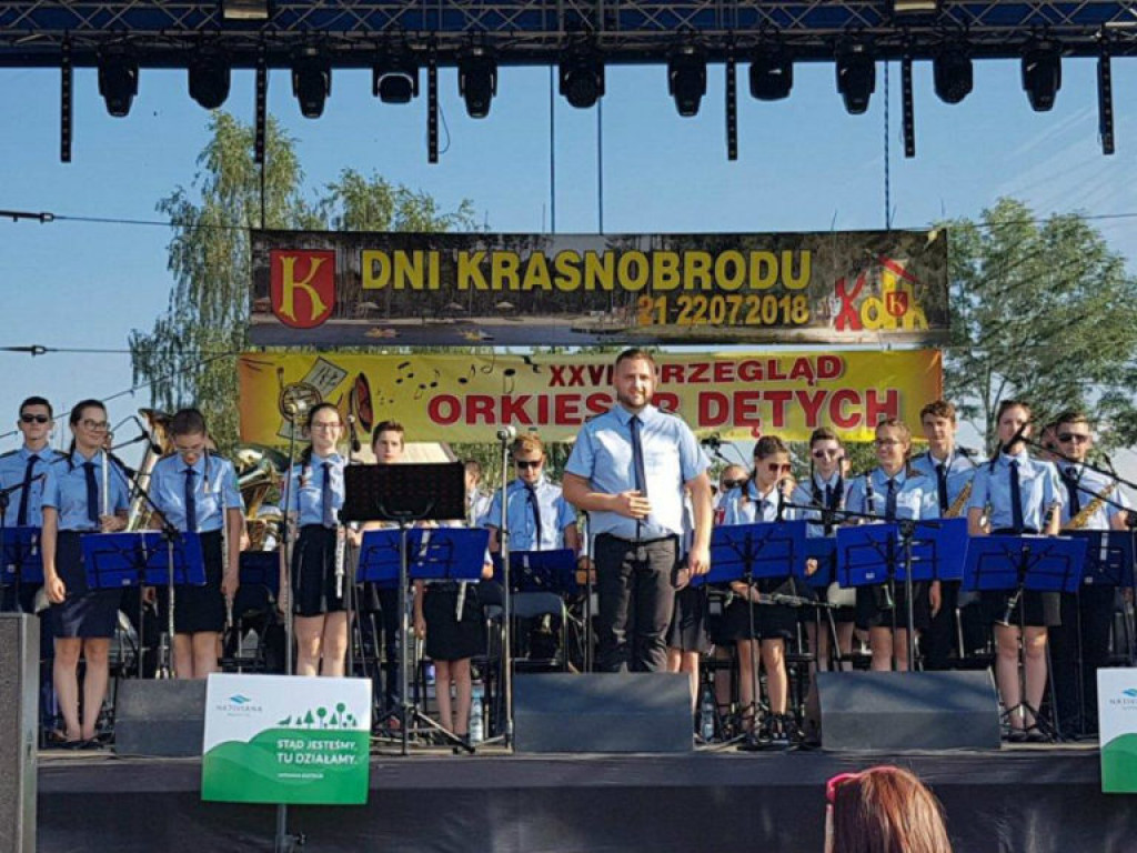 Młodzieżowa Orkiestra Dęta Gmin Radzyń-Czemierniki na XXVIII Przeglądzie Orkiestr Dętych