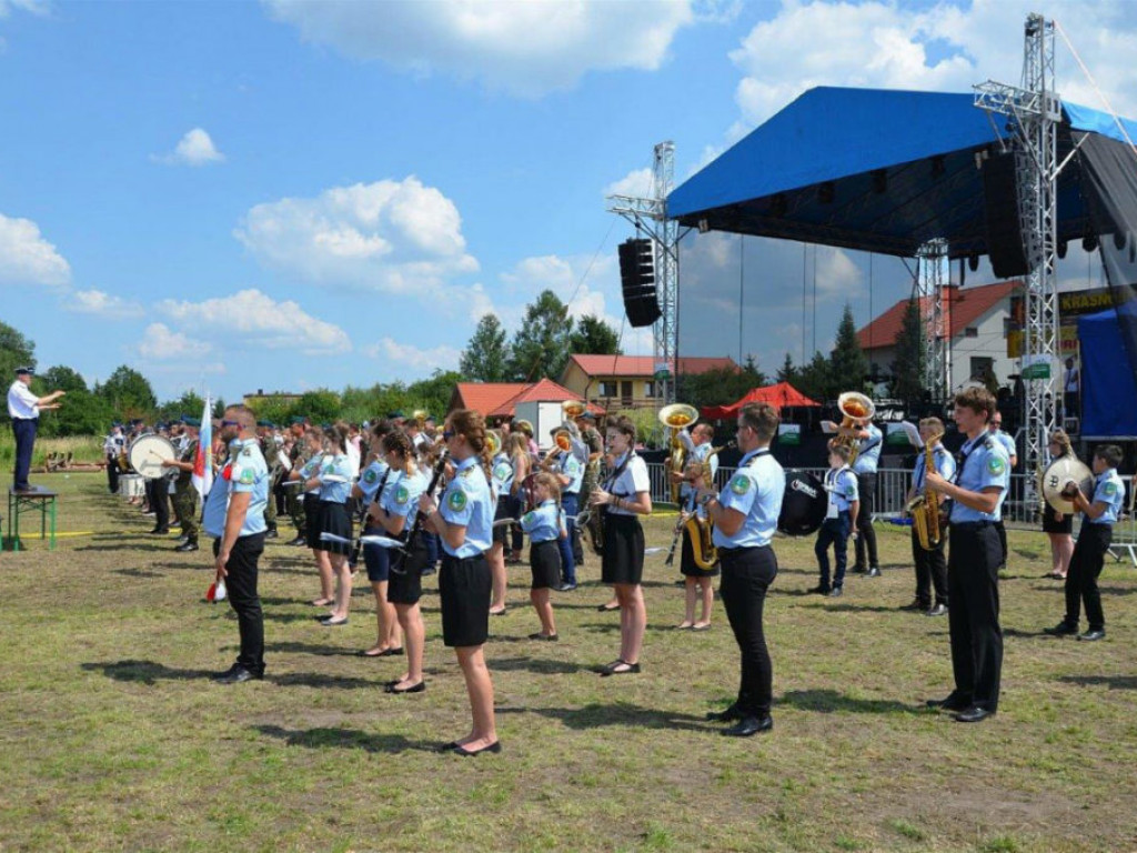 Młodzieżowa Orkiestra Dęta Gmin Radzyń-Czemierniki na XXVIII Przeglądzie Orkiestr Dętych