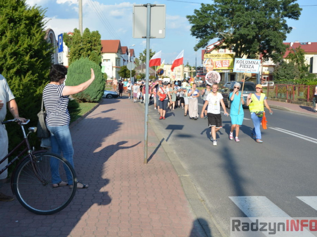 Pielgrzymka zawitała do naszego miasta
