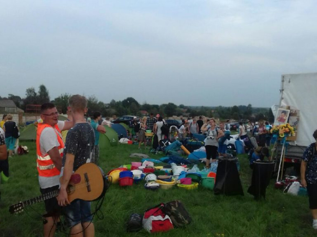 Na pielgrzymim szlaku, dzień I