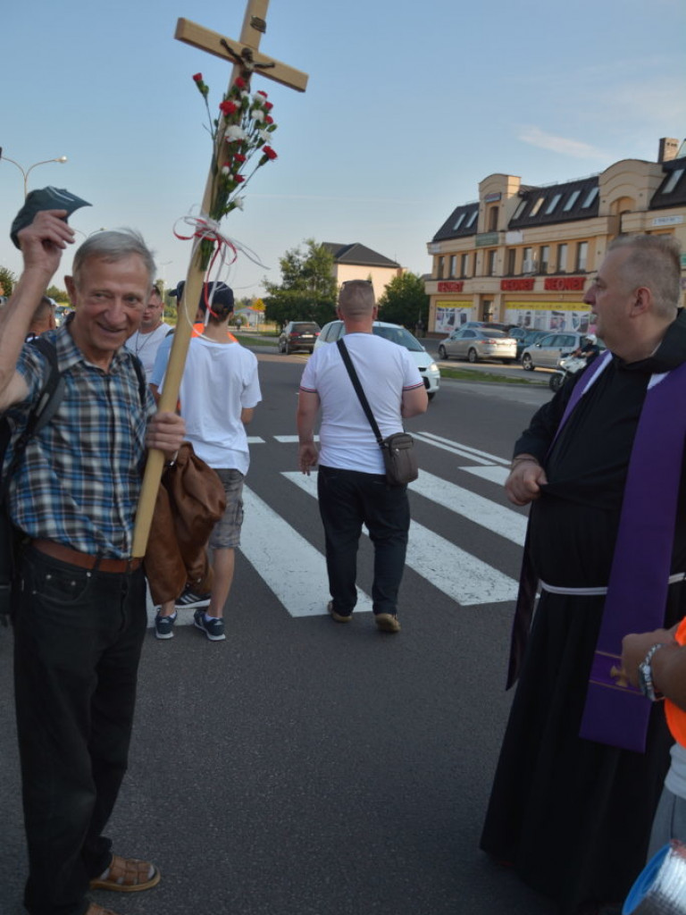 Pątnicy wyruszyli w dalszą drogę