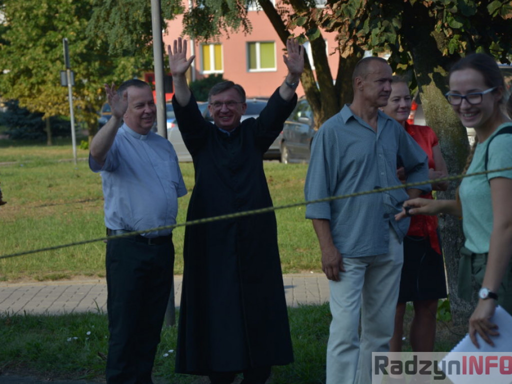 Pątnicy wyruszyli w dalszą drogę