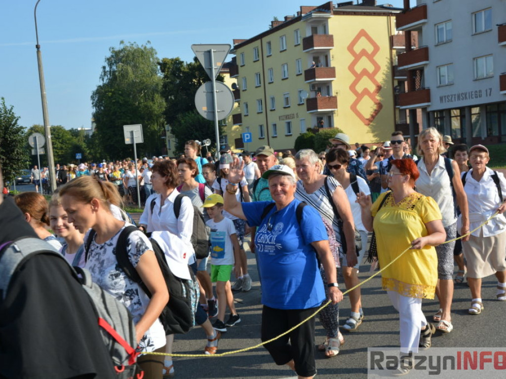 Pątnicy wyruszyli w dalszą drogę