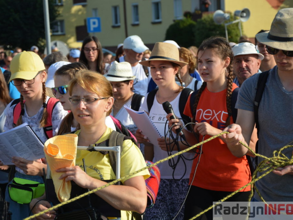 Pątnicy wyruszyli w dalszą drogę