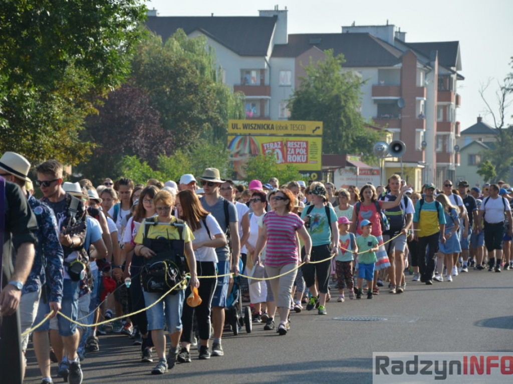 Pątnicy wyruszyli w dalszą drogę