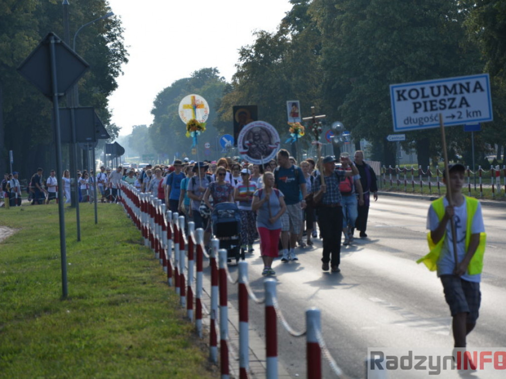 Pątnicy wyruszyli w dalszą drogę