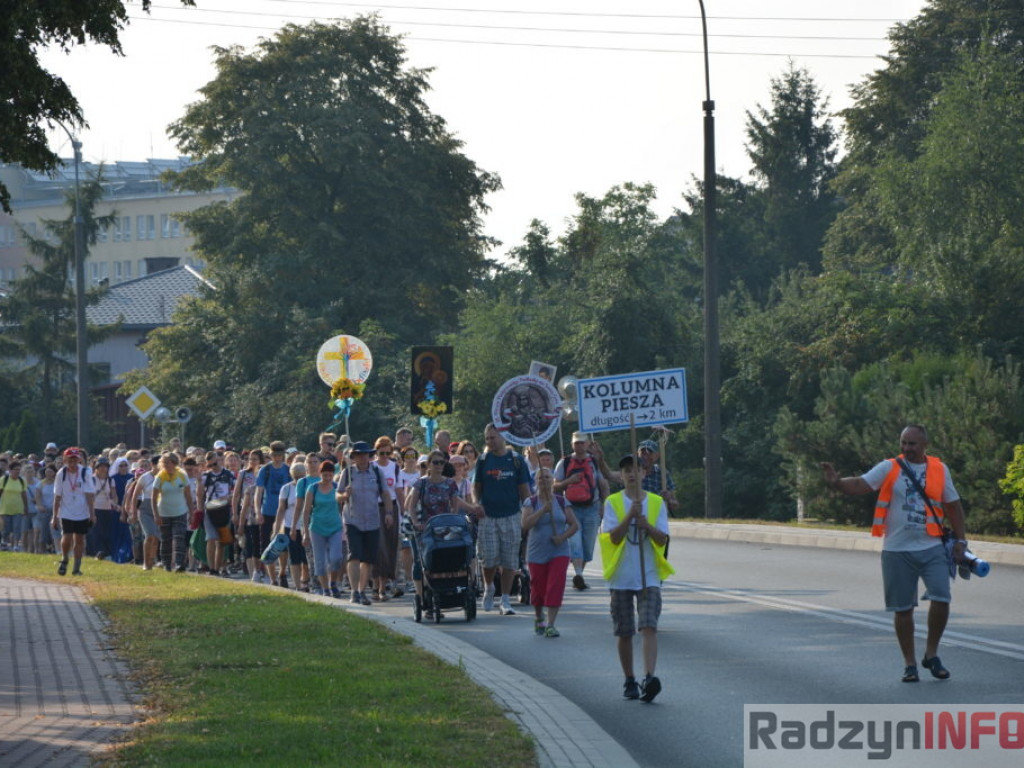 Pątnicy wyruszyli w dalszą drogę