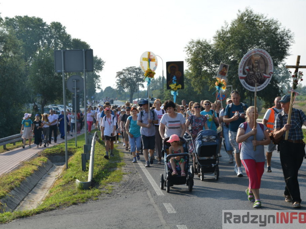 Pątnicy wyruszyli w dalszą drogę