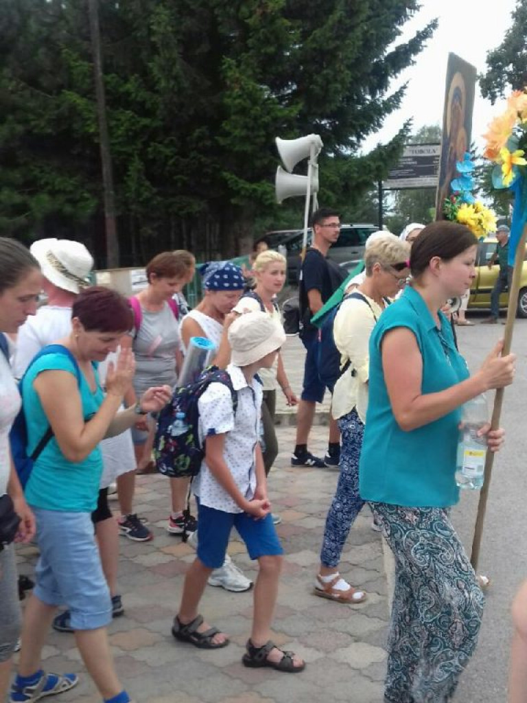 Na pielgrzymim szlaku, dzień I