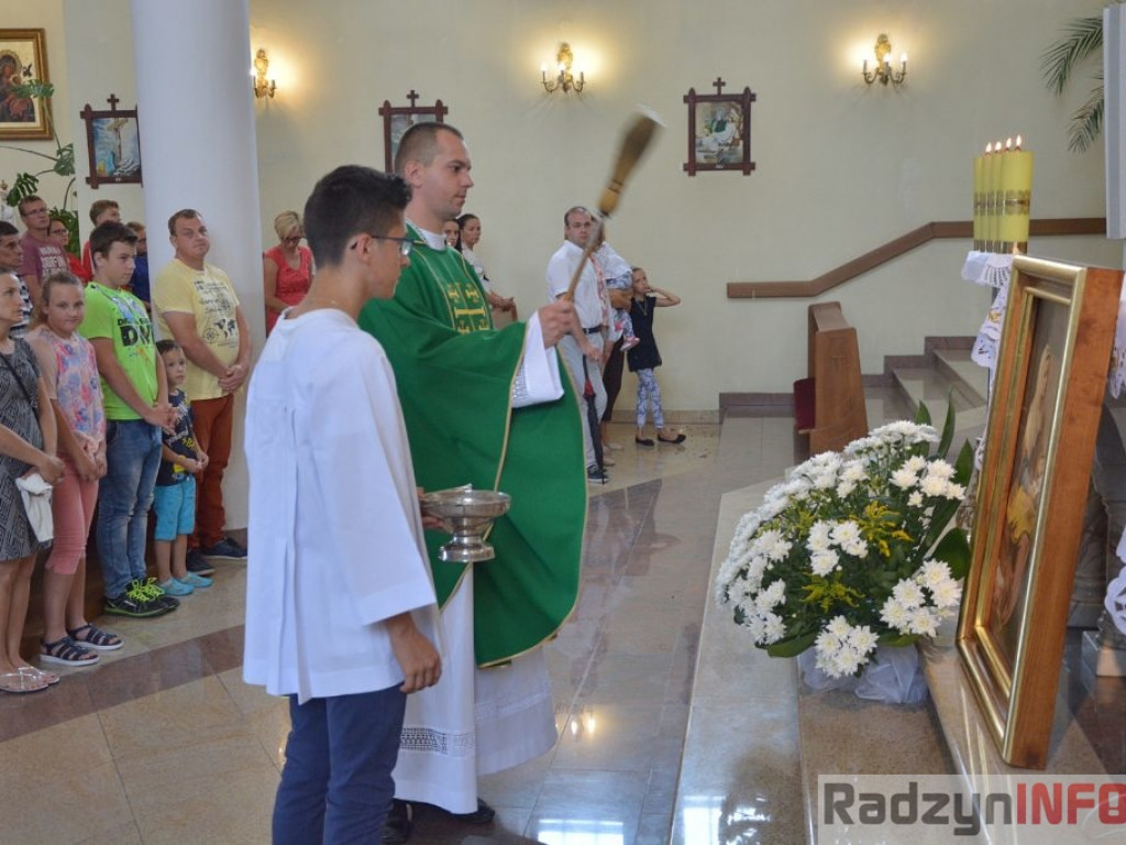 Nowy obraz patronki parafii św. Anny
