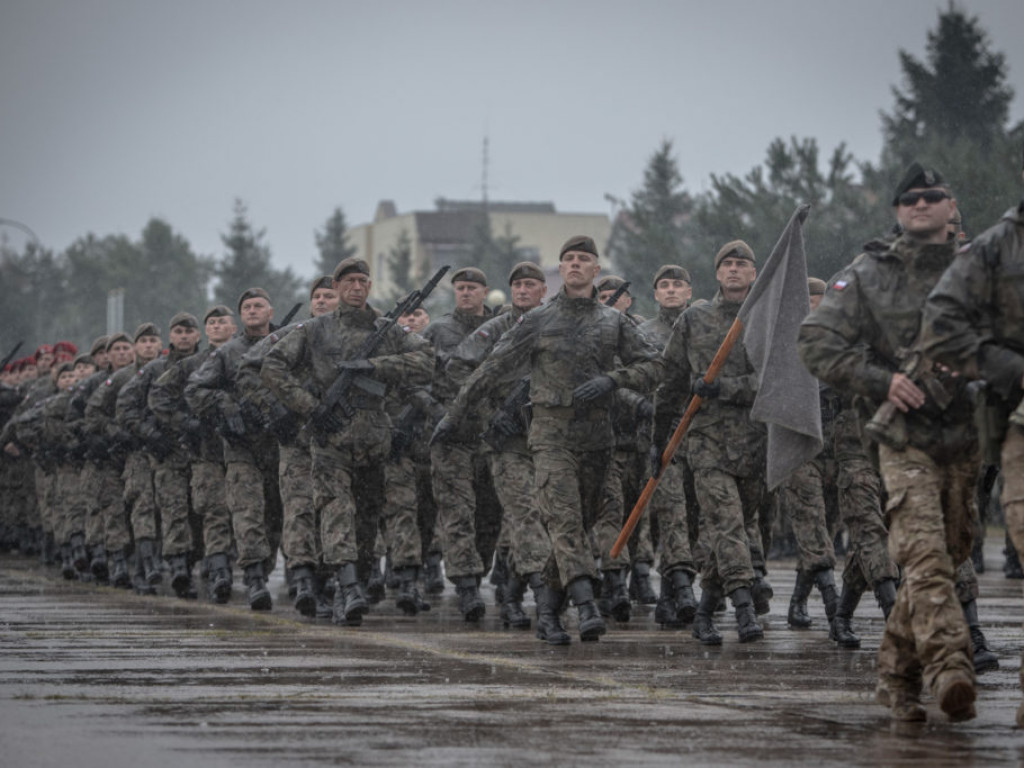 Terytorialsi z Lubelszczyzny na obchodach  Święta Wojska Polskiego