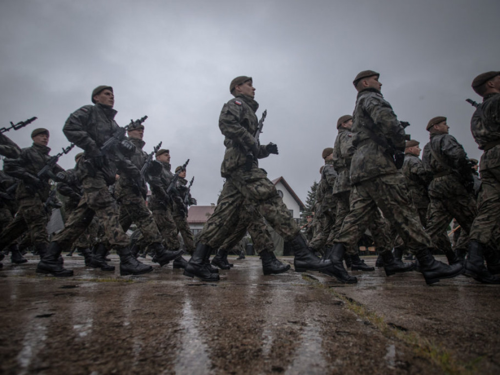 Terytorialsi z Lubelszczyzny na obchodach  Święta Wojska Polskiego