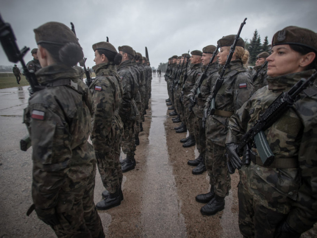 Terytorialsi z Lubelszczyzny na obchodach  Święta Wojska Polskiego