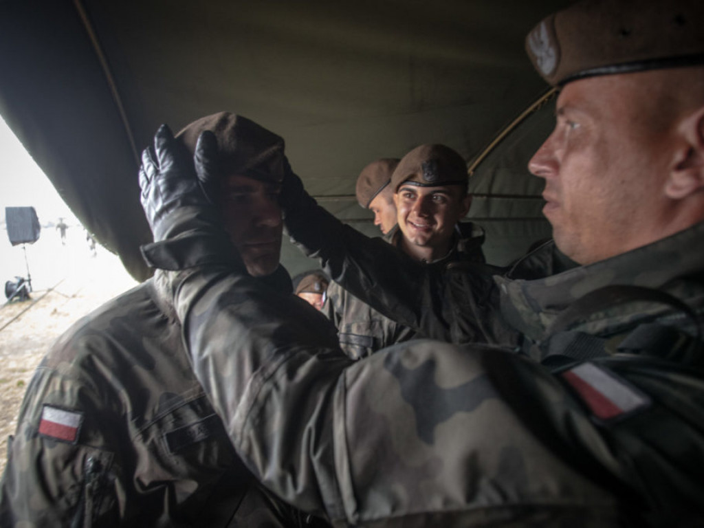 Terytorialsi z Lubelszczyzny na obchodach  Święta Wojska Polskiego