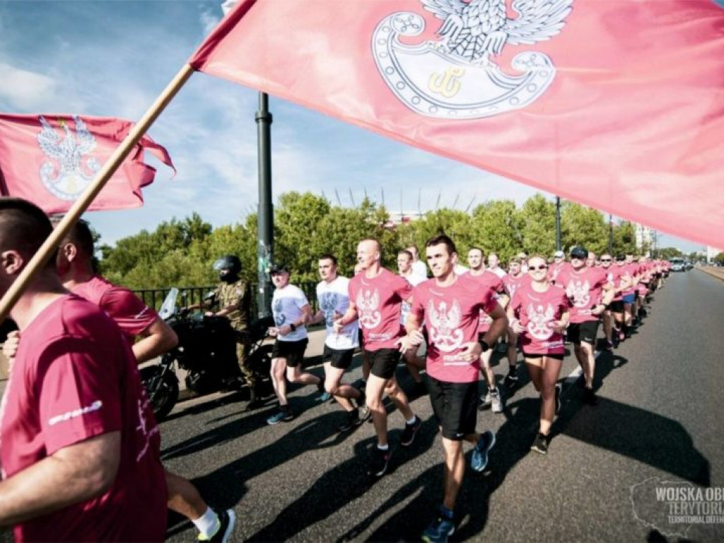 Wielki finał sztafety 100-lecia niepodległości terytorialsów