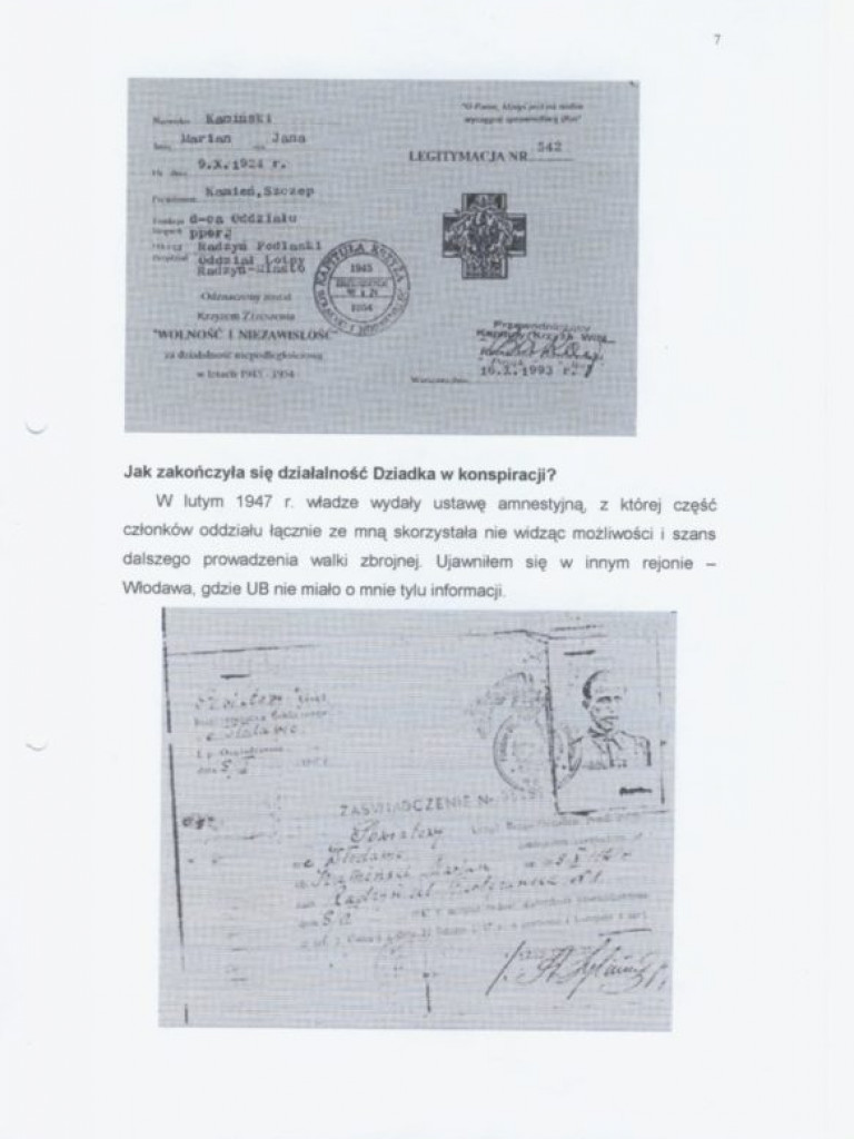 Ppor Marian Kamiński, ps. 