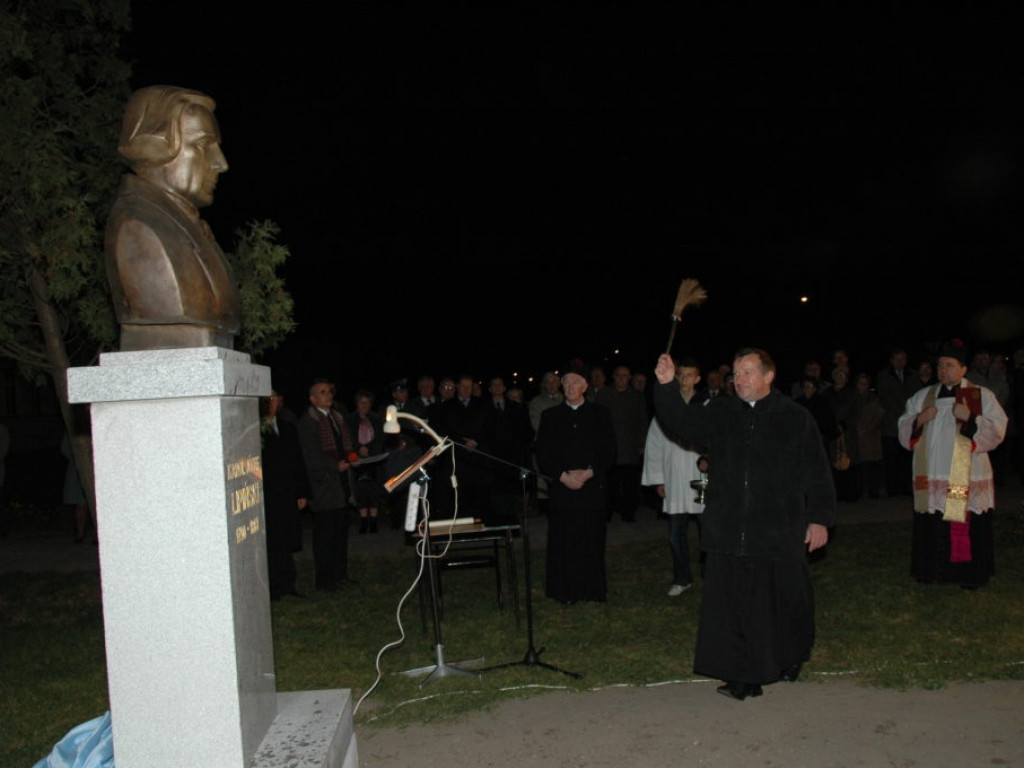 Odsłonięcie pomnika Karola Lipińskiego
