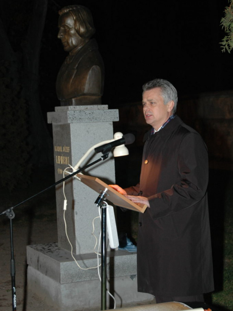Odsłonięcie pomnika Karola Lipińskiego