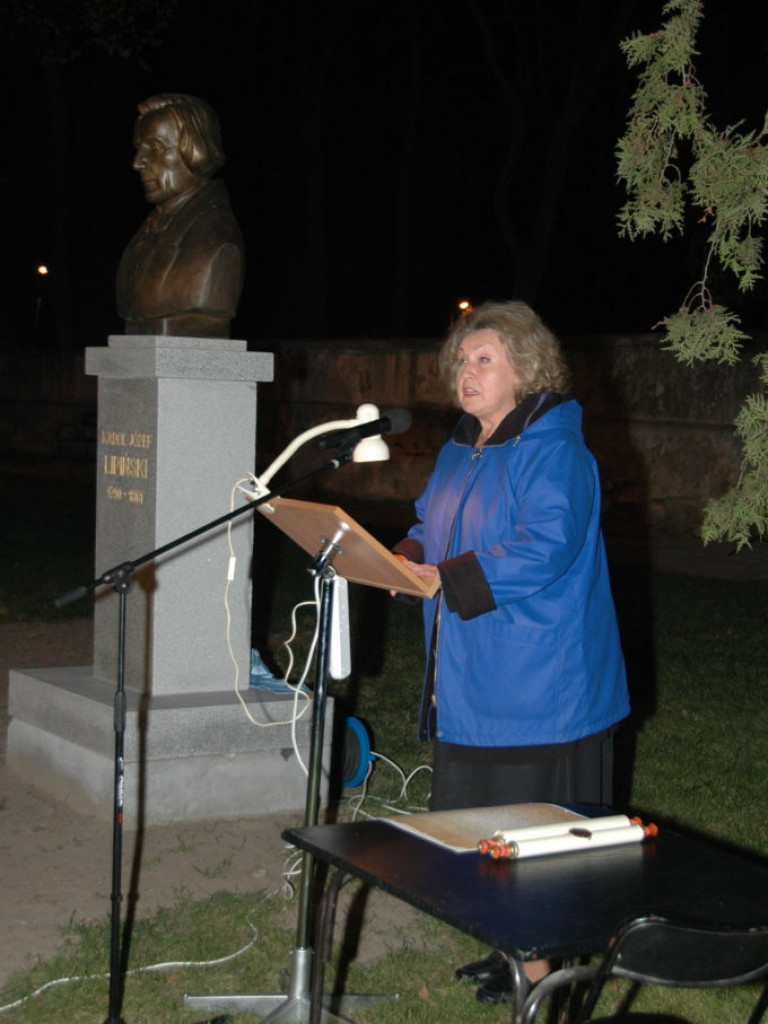 Odsłonięcie pomnika Karola Lipińskiego