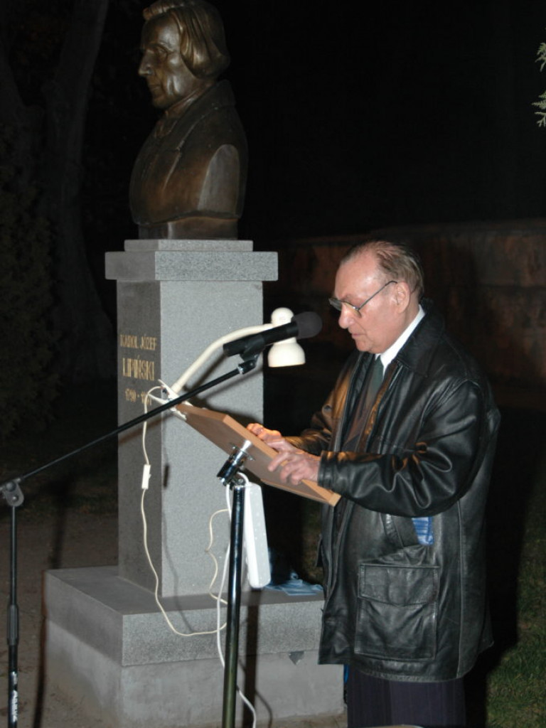 Odsłonięcie pomnika Karola Lipińskiego