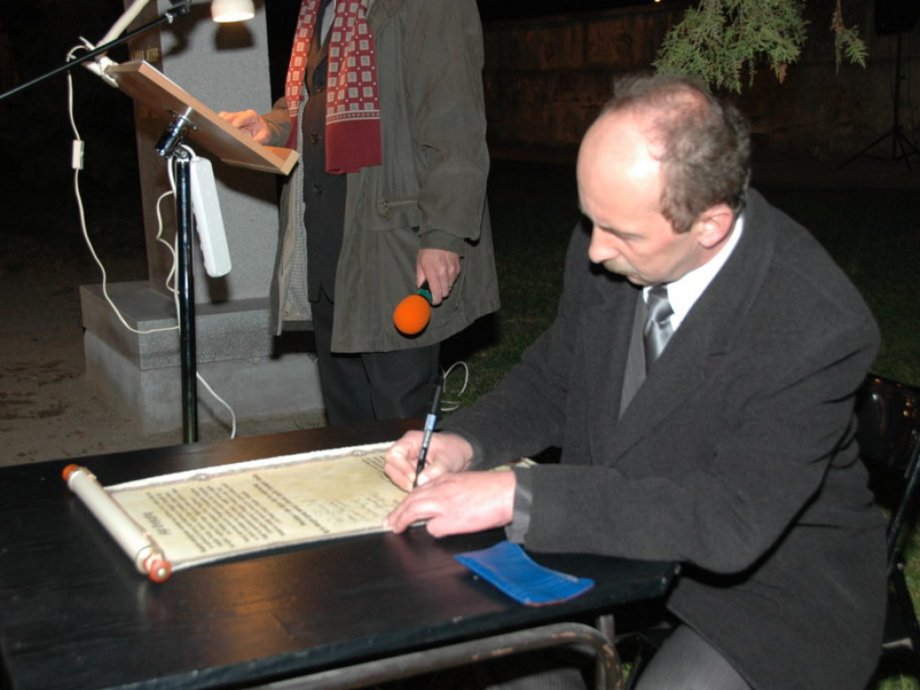 Odsłonięcie pomnika Karola Lipińskiego