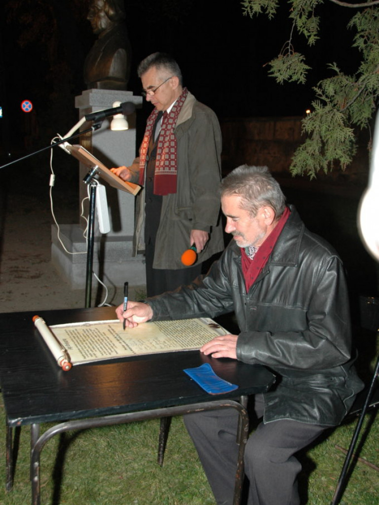 Odsłonięcie pomnika Karola Lipińskiego