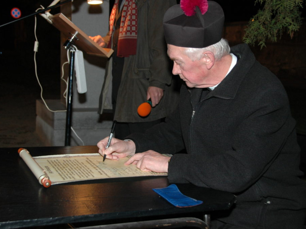 Odsłonięcie pomnika Karola Lipińskiego