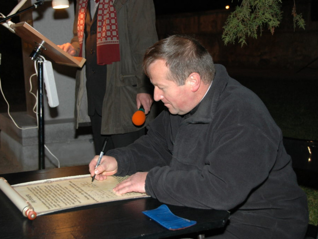 Odsłonięcie pomnika Karola Lipińskiego