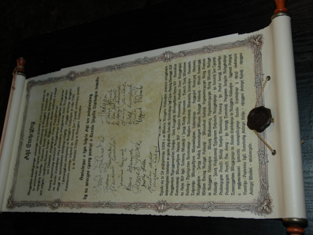 Odsłonięcie pomnika Karola Lipińskiego