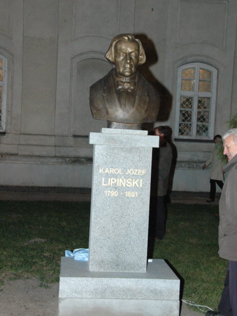 Odsłonięcie pomnika Karola Lipińskiego