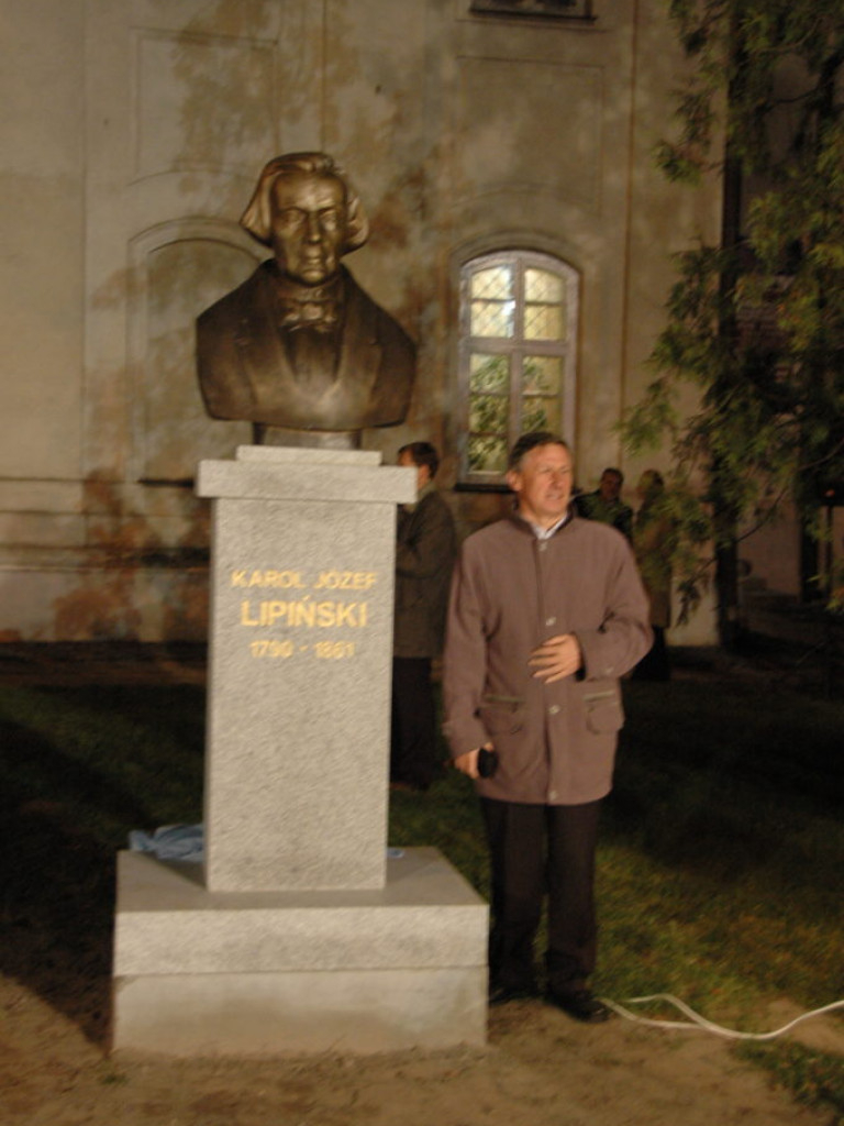 Odsłonięcie pomnika Karola Lipińskiego