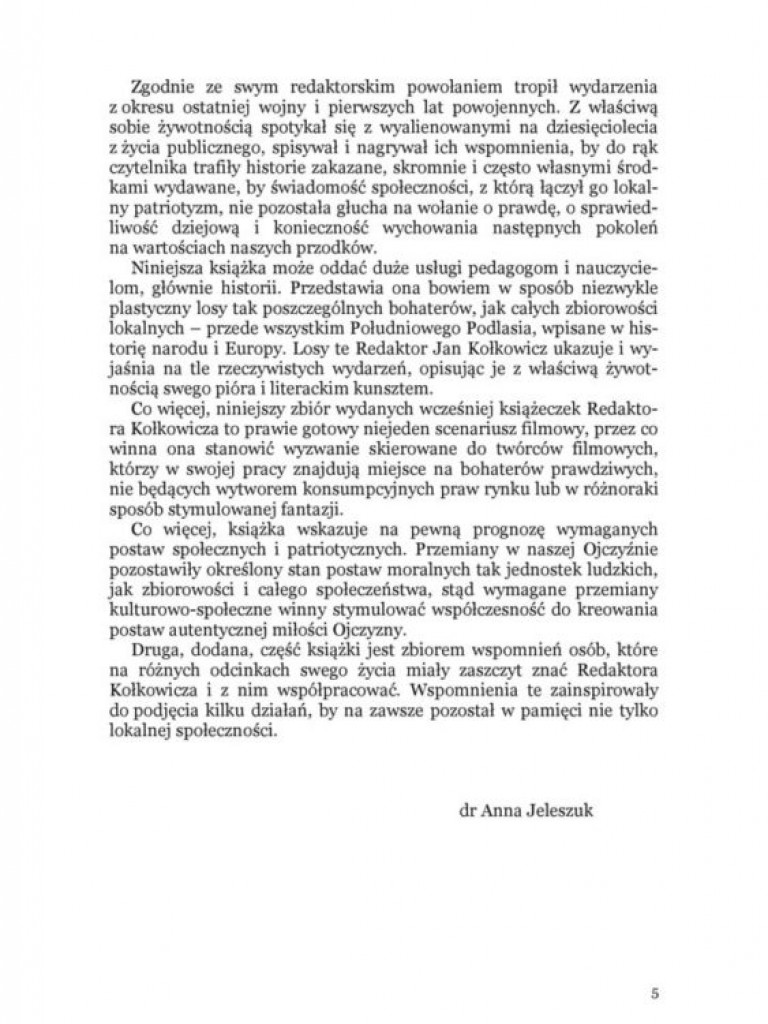 Przypominamy postać Jana Kołkowicza