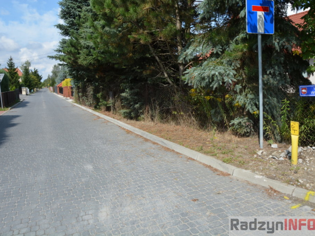 Ul. Wiśniowa, czyli kostka i niespodzianki