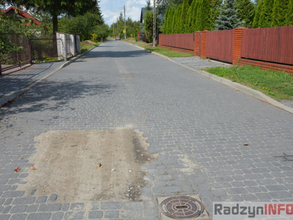 Ul. Wiśniowa, czyli kostka i niespodzianki