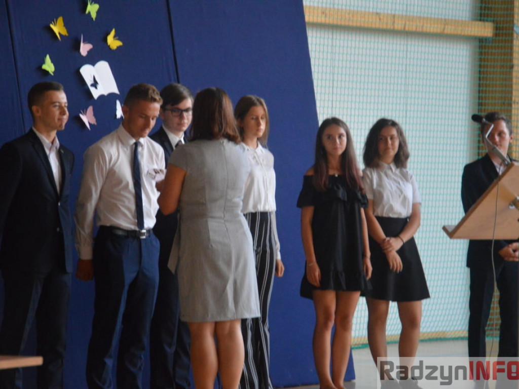 Rozpoczęcie roku szkolnego w I LO