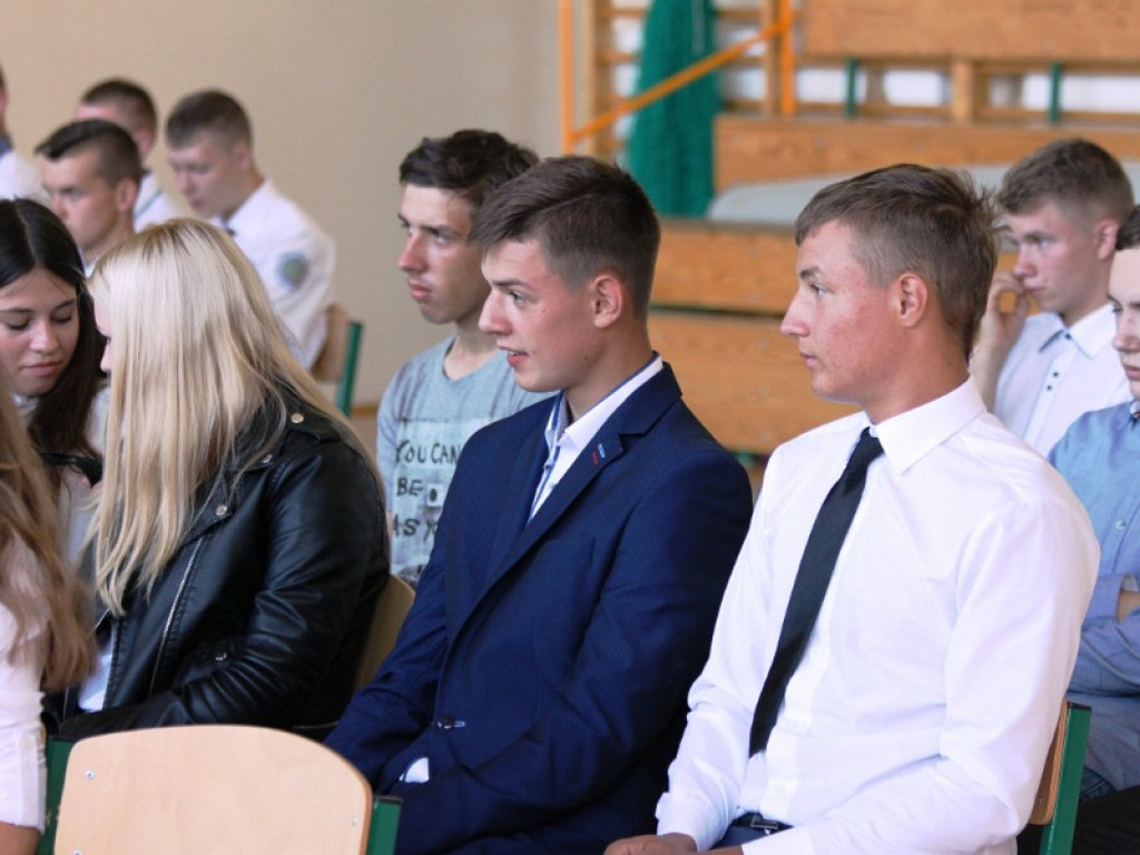 Rozpoczęcie roku szkolnego w ZSR w Woli Osowińskiej