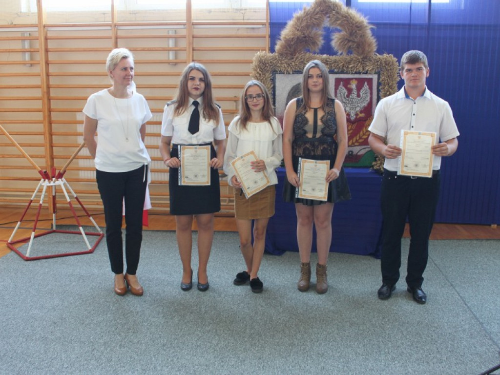 Rozpoczęcie roku szkolnego w ZSR w Woli Osowińskiej