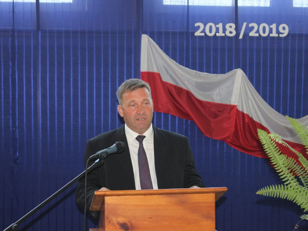 Rozpoczęcie roku szkolnego w ZSR w Woli Osowińskiej