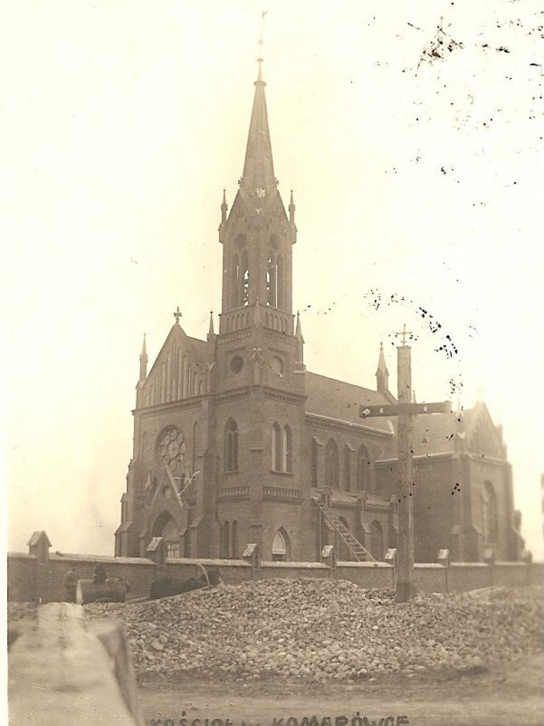 Gmina Komarówka ze starej fotografii