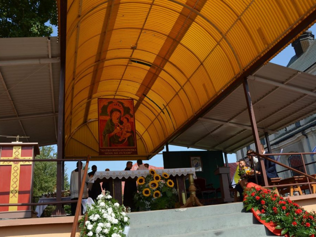 Dożynki diecezjalne w Woli Gułowskiej