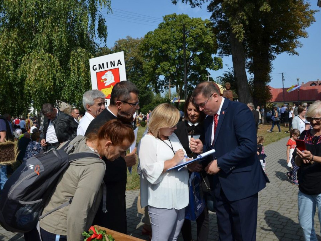 Dożynki diecezjalne w Woli Gułowskiej