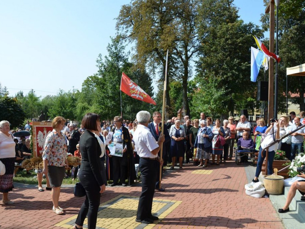 Dożynki diecezjalne w Woli Gułowskiej