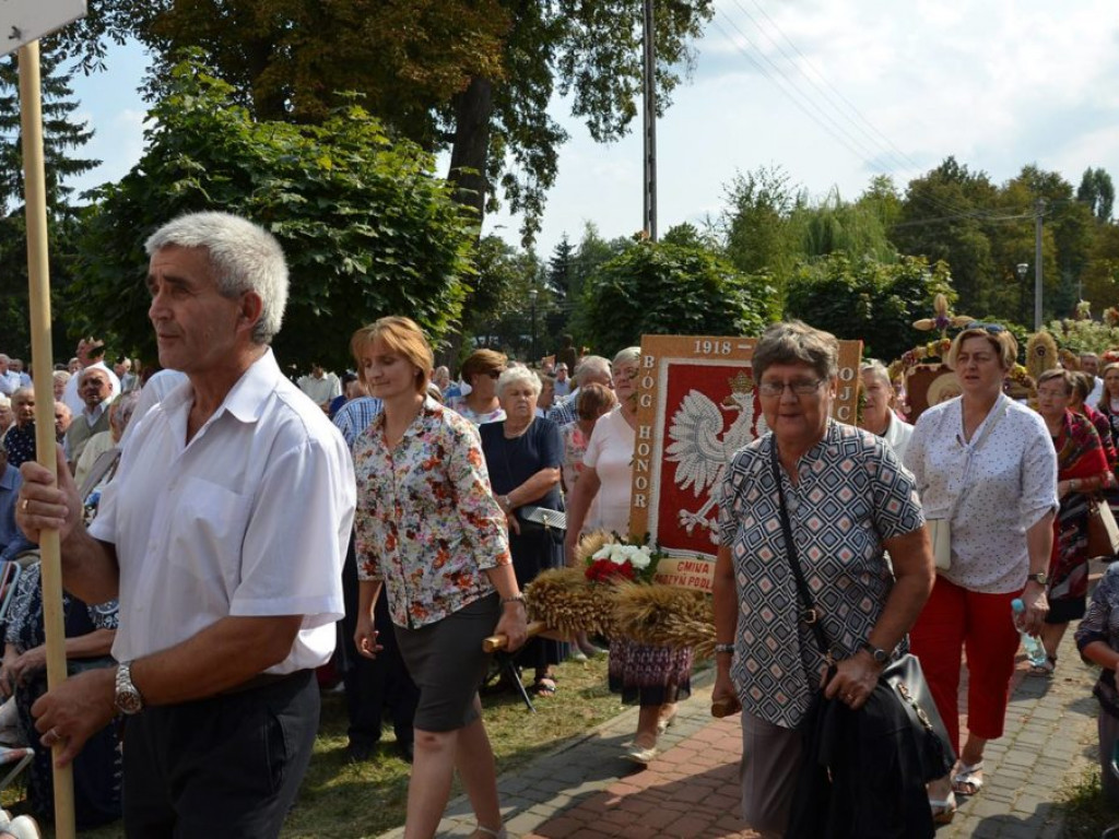 Dożynki diecezjalne w Woli Gułowskiej