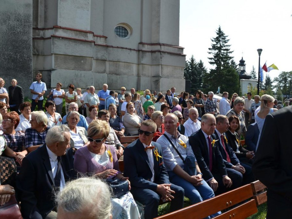 Dożynki diecezjalne w Woli Gułowskiej
